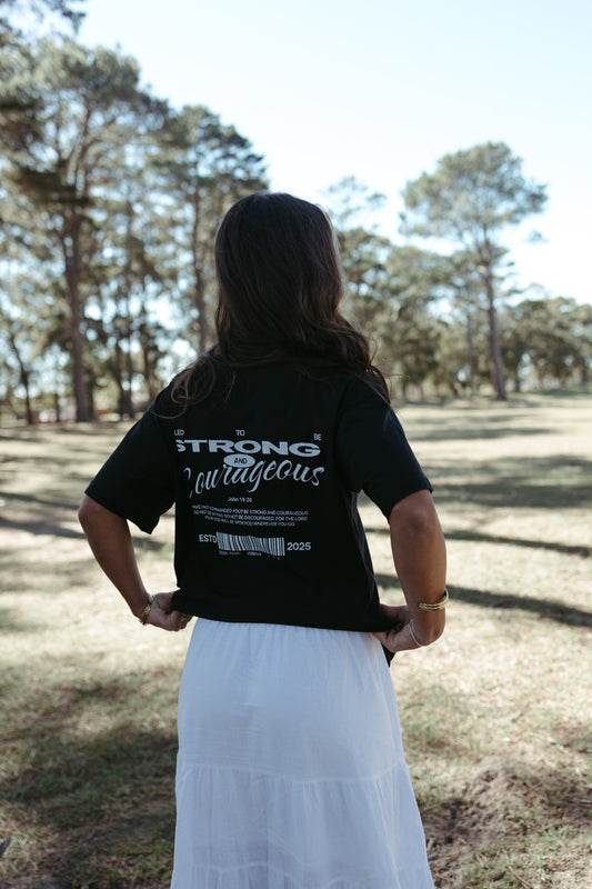 Black Oversized Christian T-shirt