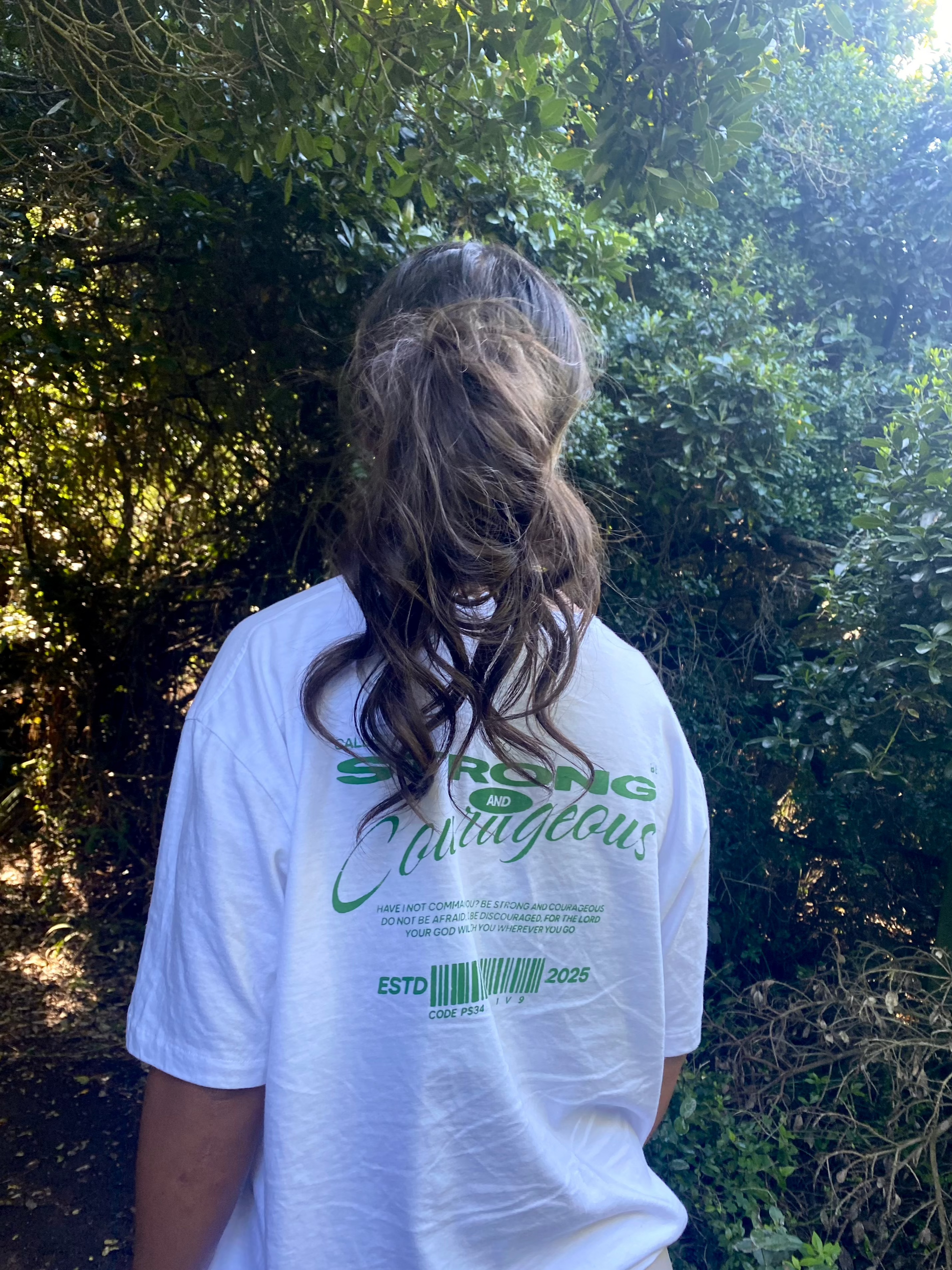 White Oversized Christian T-shirt 